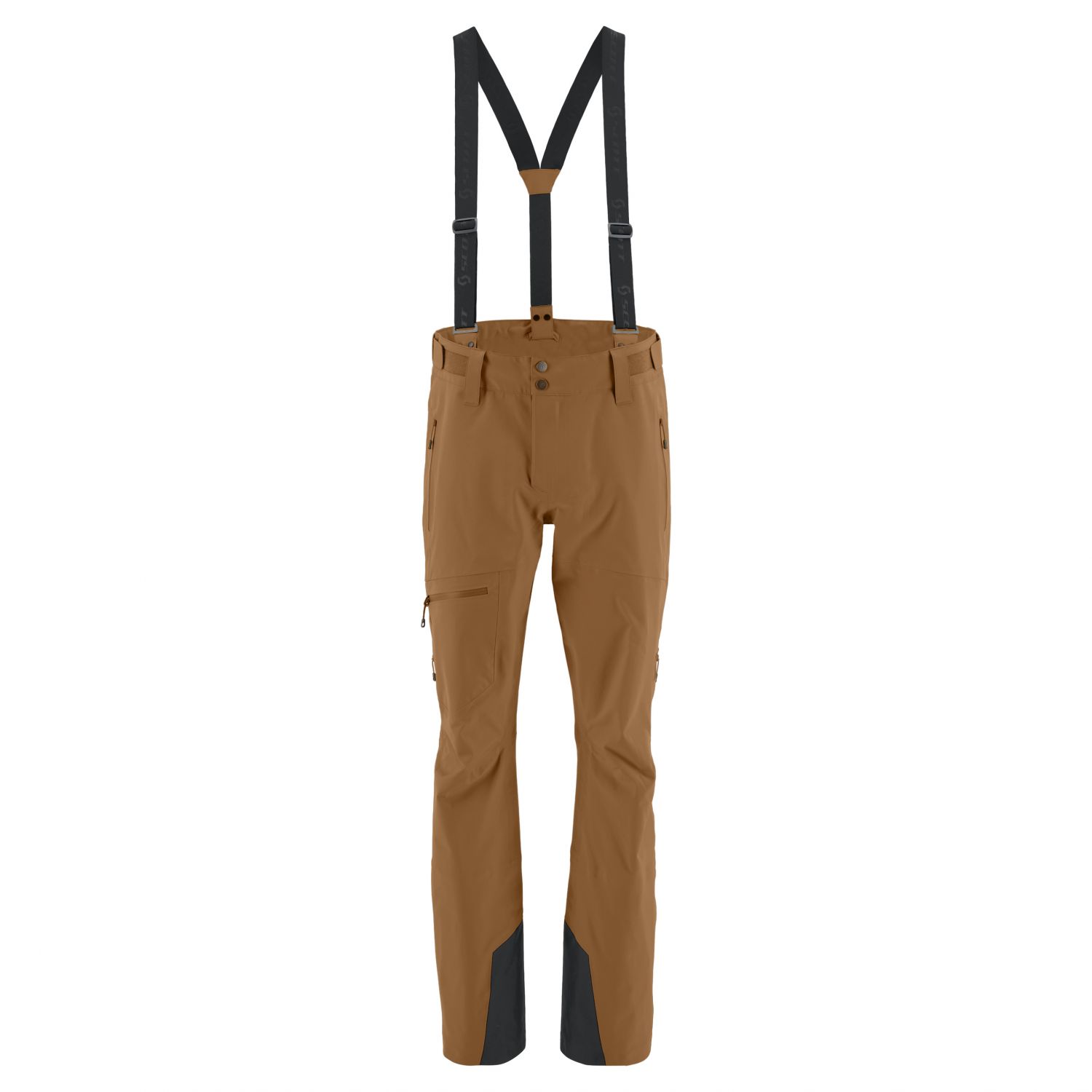 Scott Explorair 3L, shell pants, men, bread brown