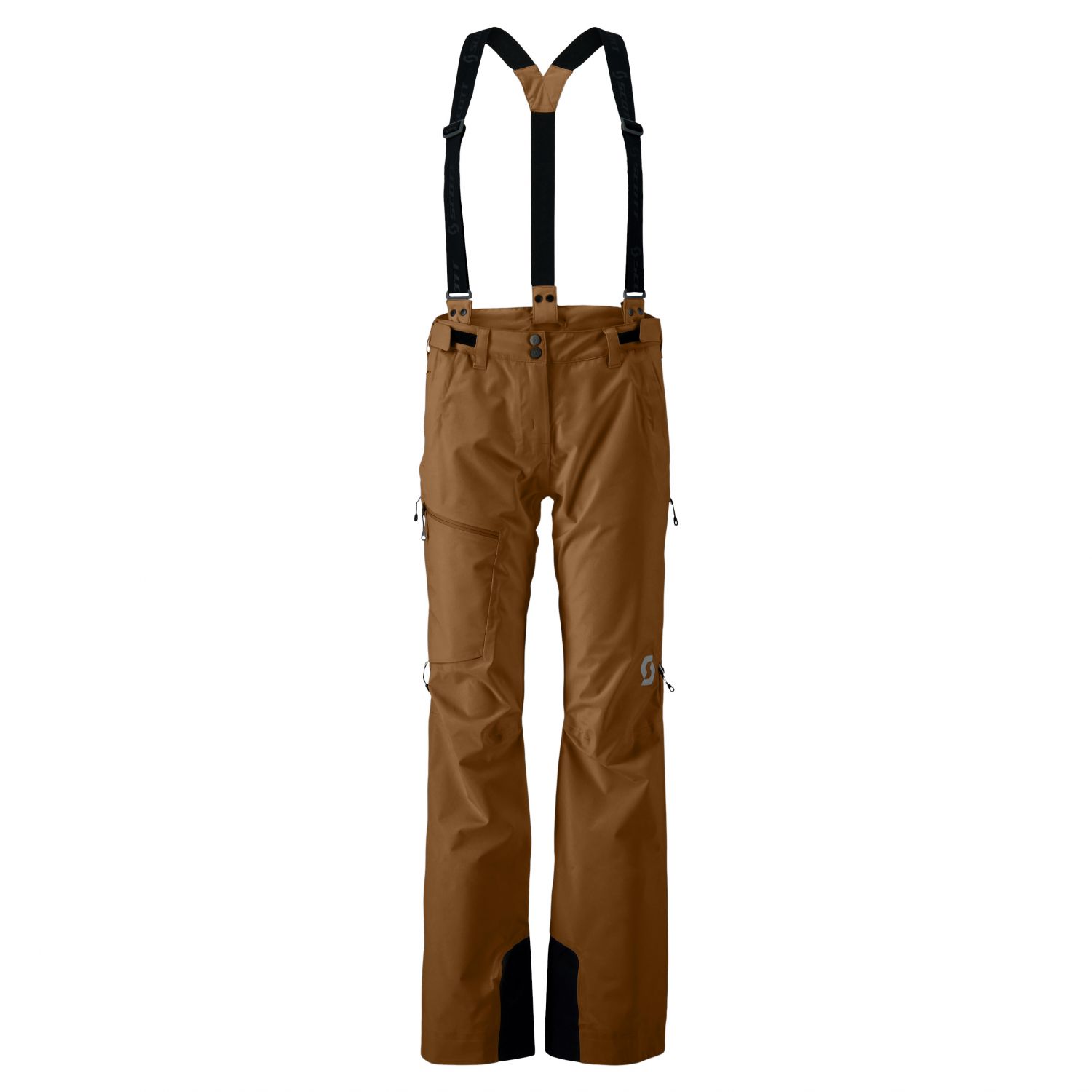 Scott Explorair 3L, shell pants, women, bread brown