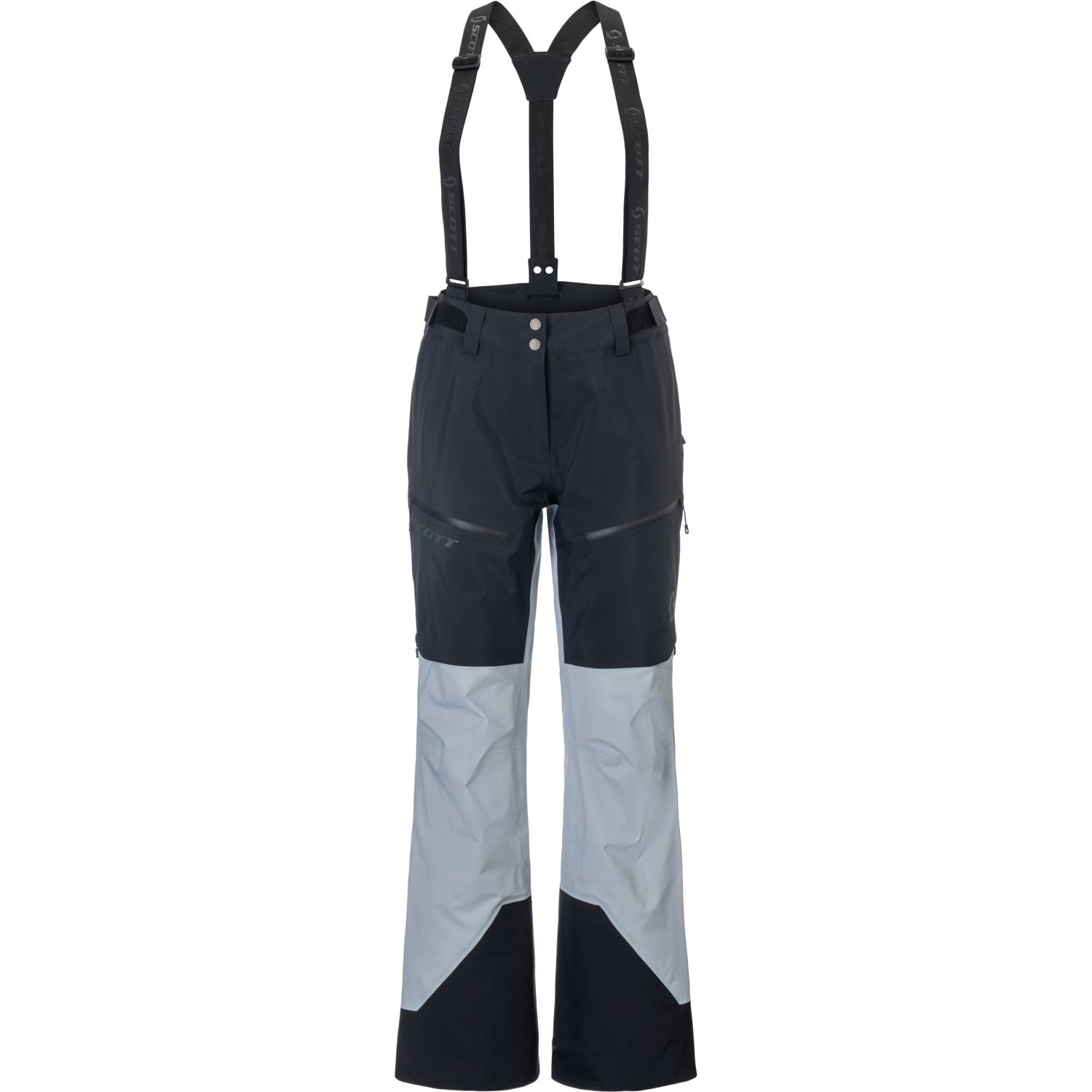 Scott Explorair GTX 3L, pantalon de ski, femme, noir/bleu