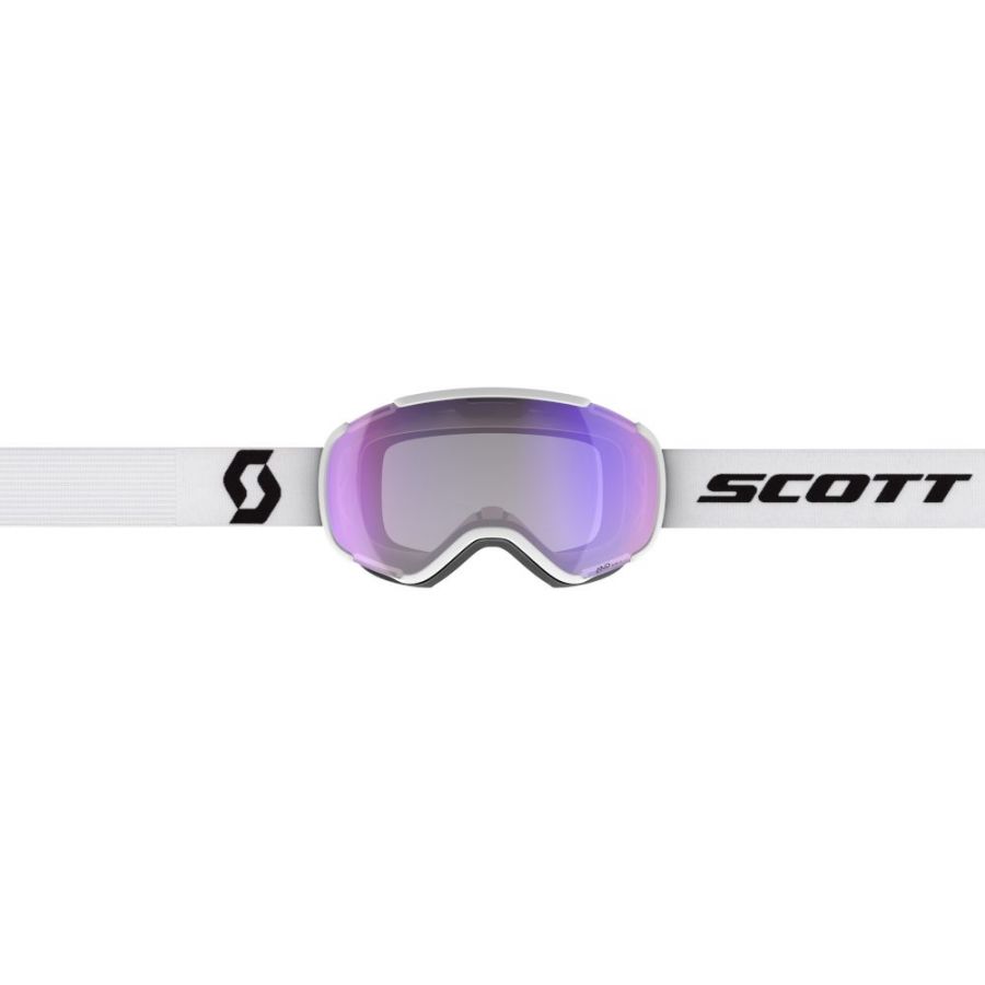 Scott Faze II LS, skibril, wit/zwart