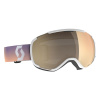 Scott Faze II LS, Skibrille, weiß/rosa