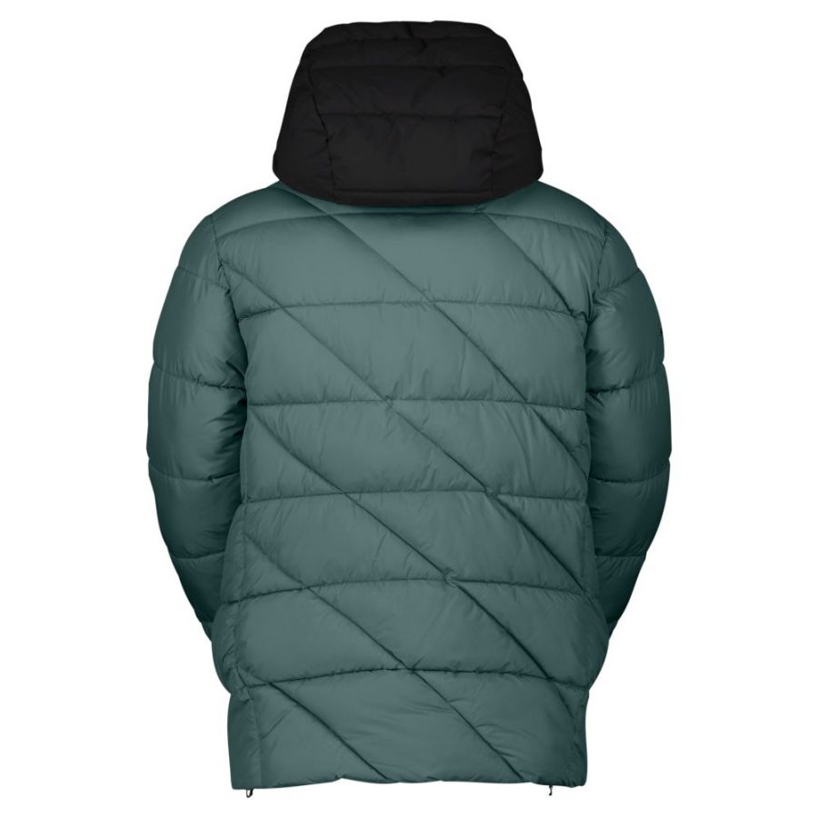 Scott Insuloft Warm, chaqueta de plumas sintéticas, hombre, azul claro/negro