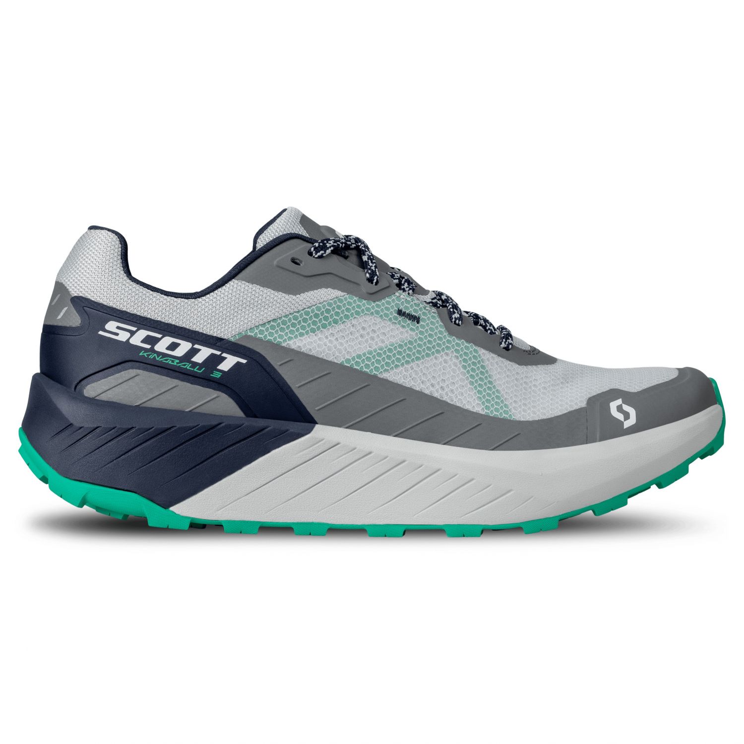 Scott Kinabalu 3, hardloopschoenen, meneer, groen/grijs