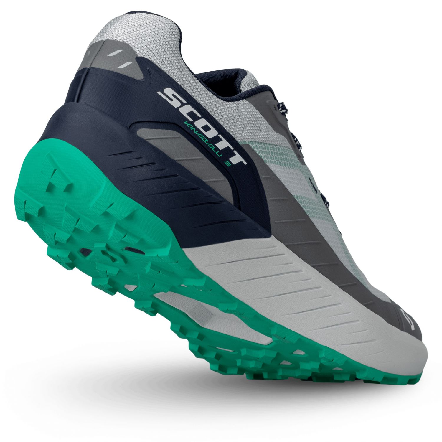 Scott Kinabalu 3, trail shoes, men, amazon green/fog grey