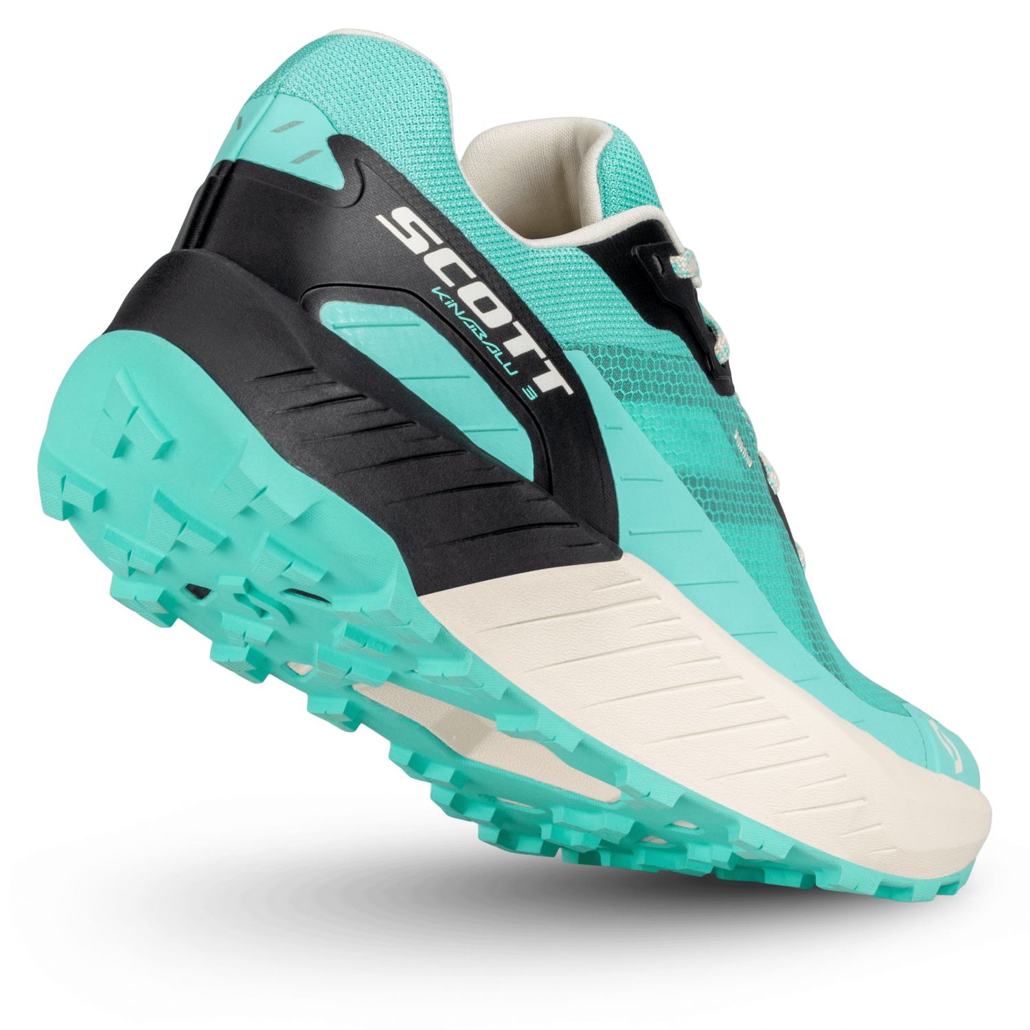 Scott Kinabalu 3, trail shoes, women, florida green/cotton white