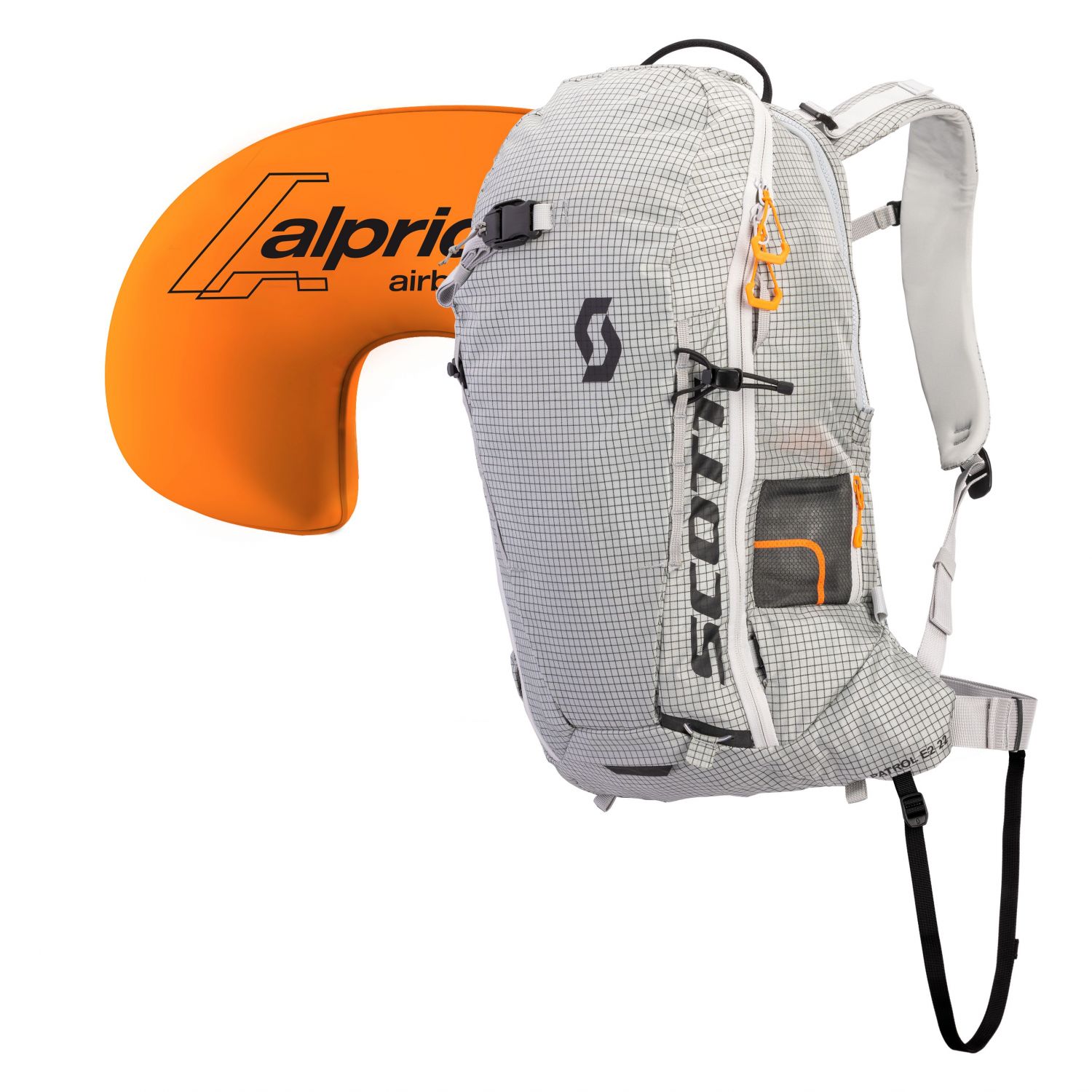 Scott Pack Patrol E2 22 Backpack Kit, svetlo šedá