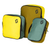 Scott Packing Cube Day Remix Bag, 3-pak, Dark Grey/Northern Mint Green