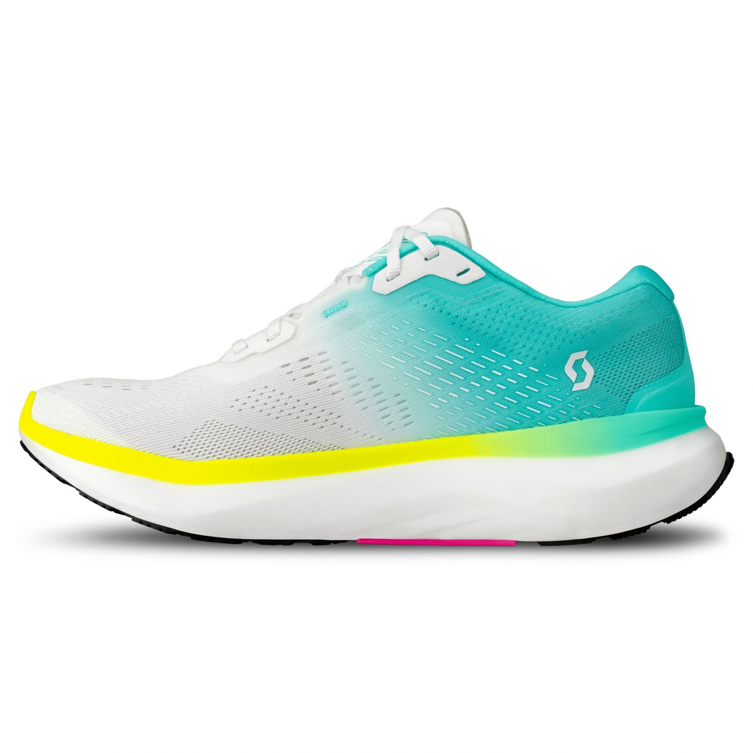 Scott Pursuit Ride 2, chaussures de running, femmes, vert/blanc