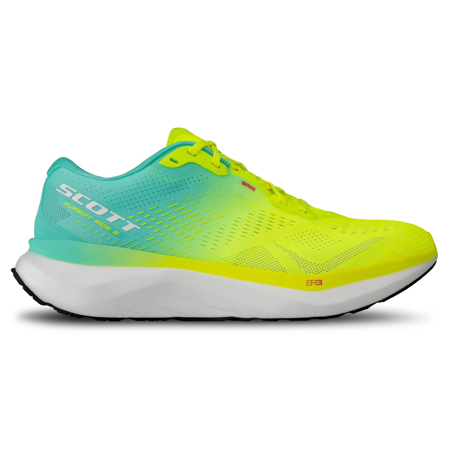 Scott Pursuit Ride 2, chaussures de running, hommes, vert/jaune