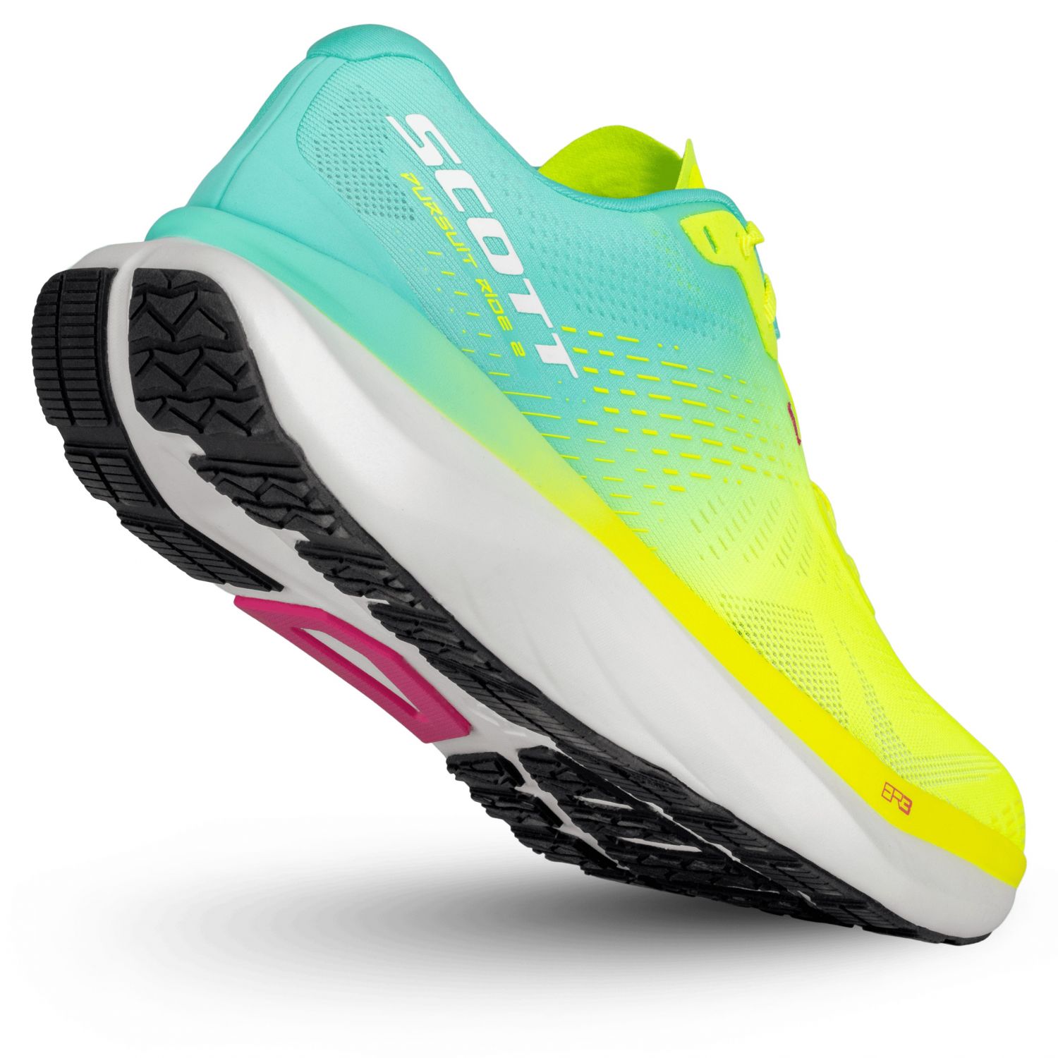 Scott Pursuit Ride 2, chaussures de running, hommes, vert/jaune