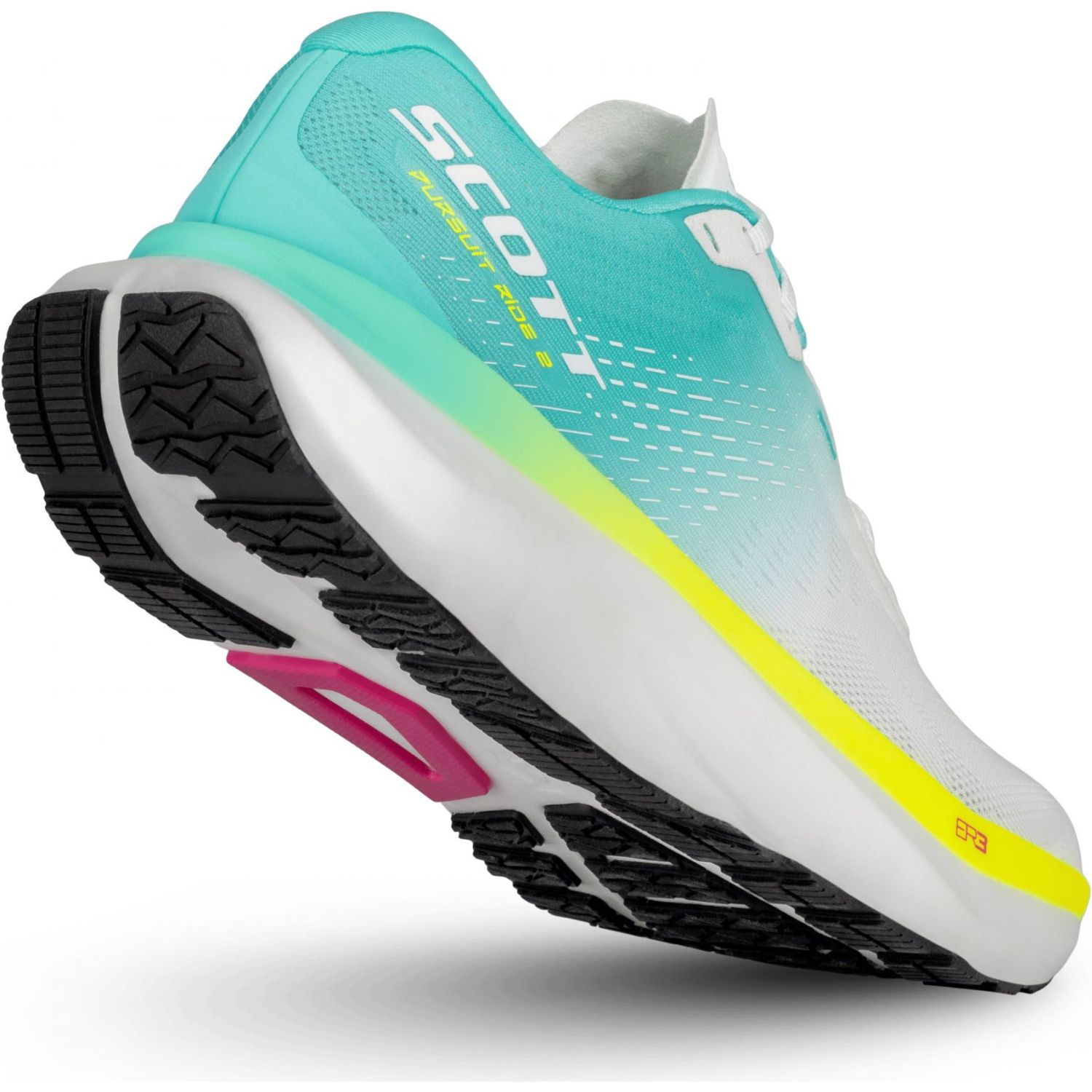 Scott Pursuit Ride 2, ténis de corrida, mulher, verde/branco