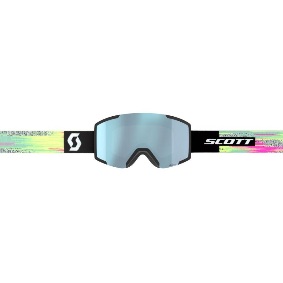 Scott Shield +, ski goggles, black/neon yellow