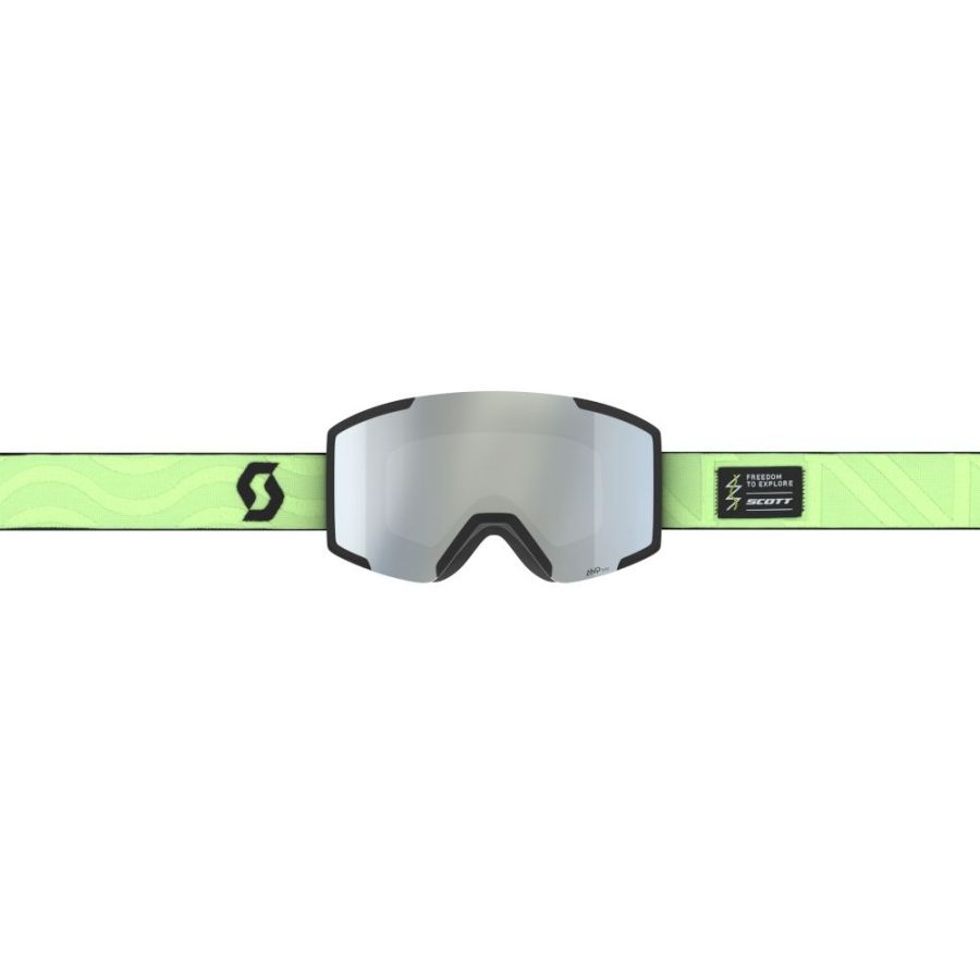 Scott Shield +, Skibriller, Glow Green