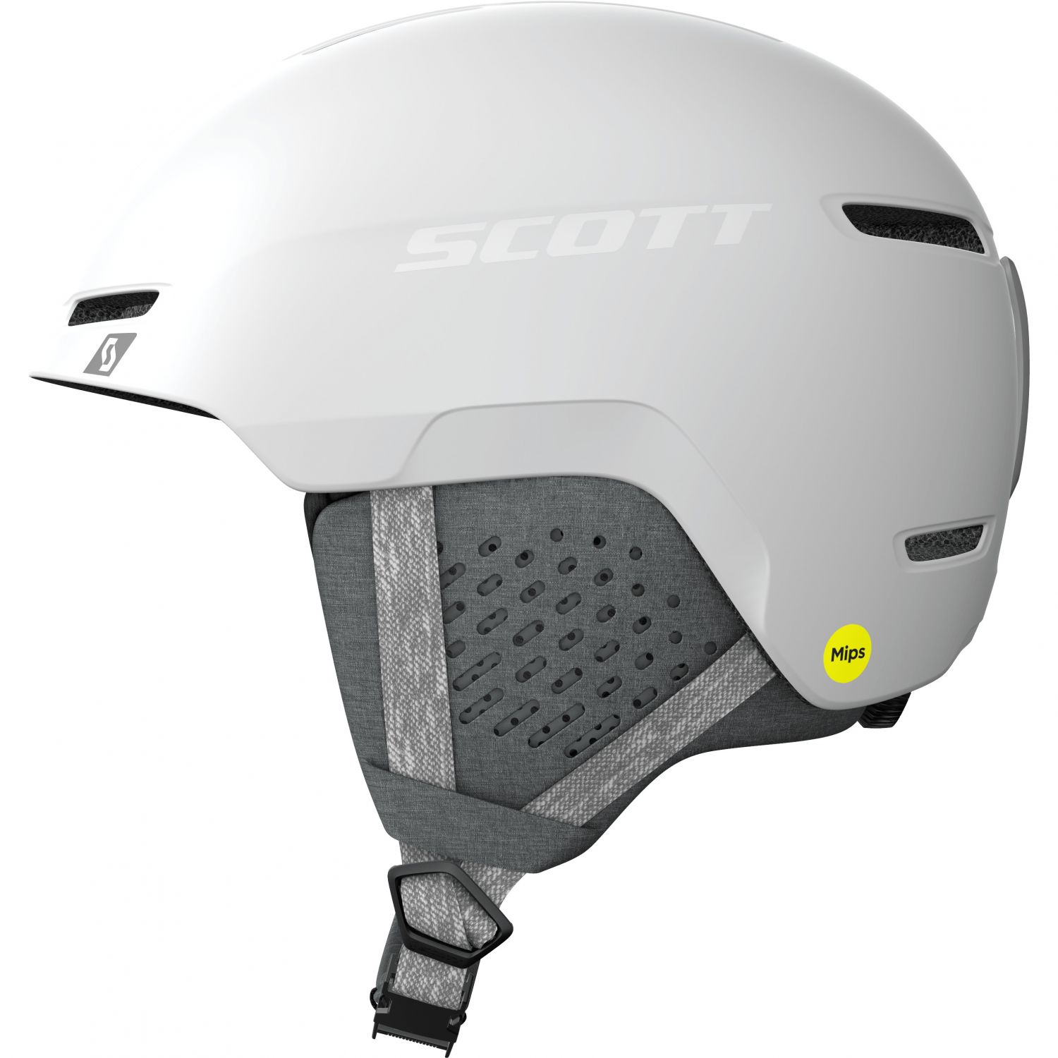 Scott Track Plus, kask narciarski, bia?y
