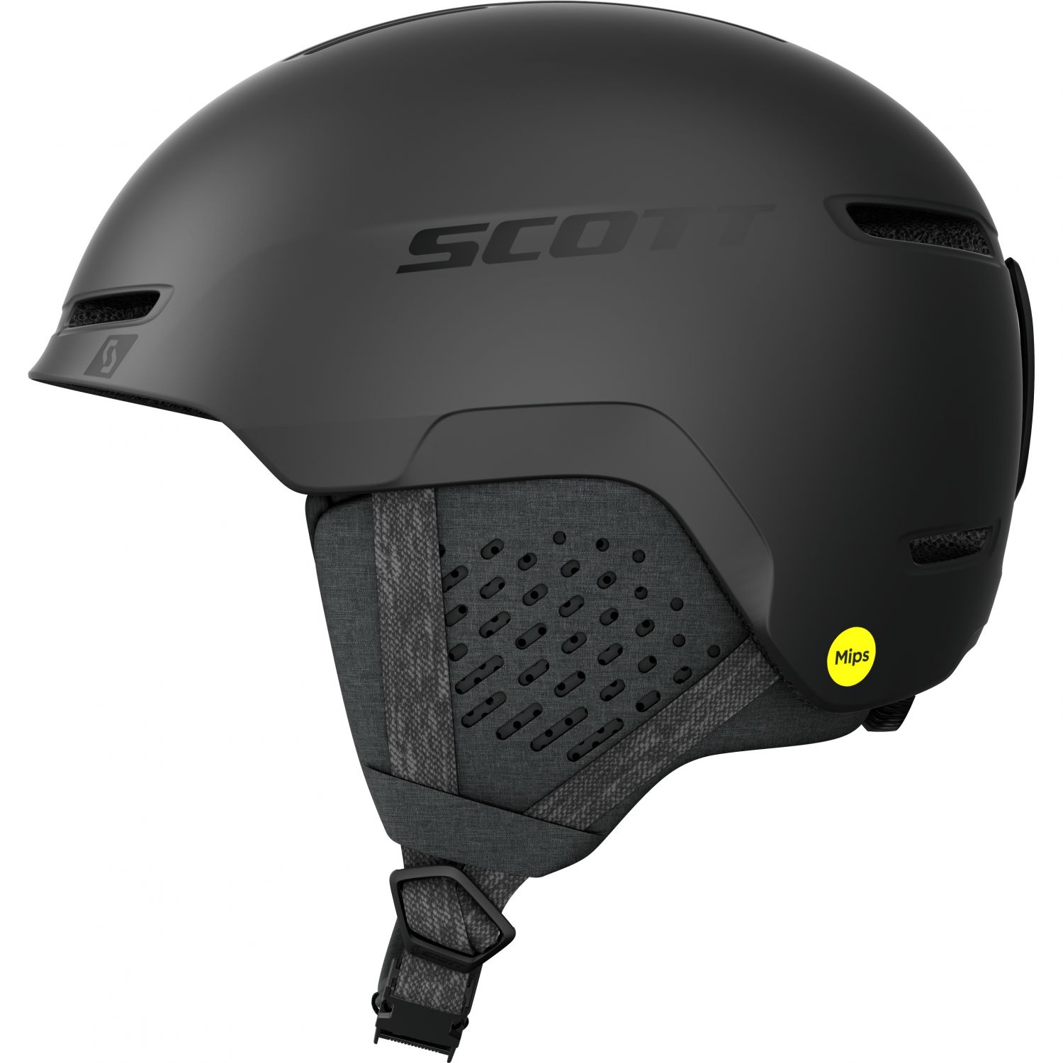 Scott Track Plus, skihelm, zwart