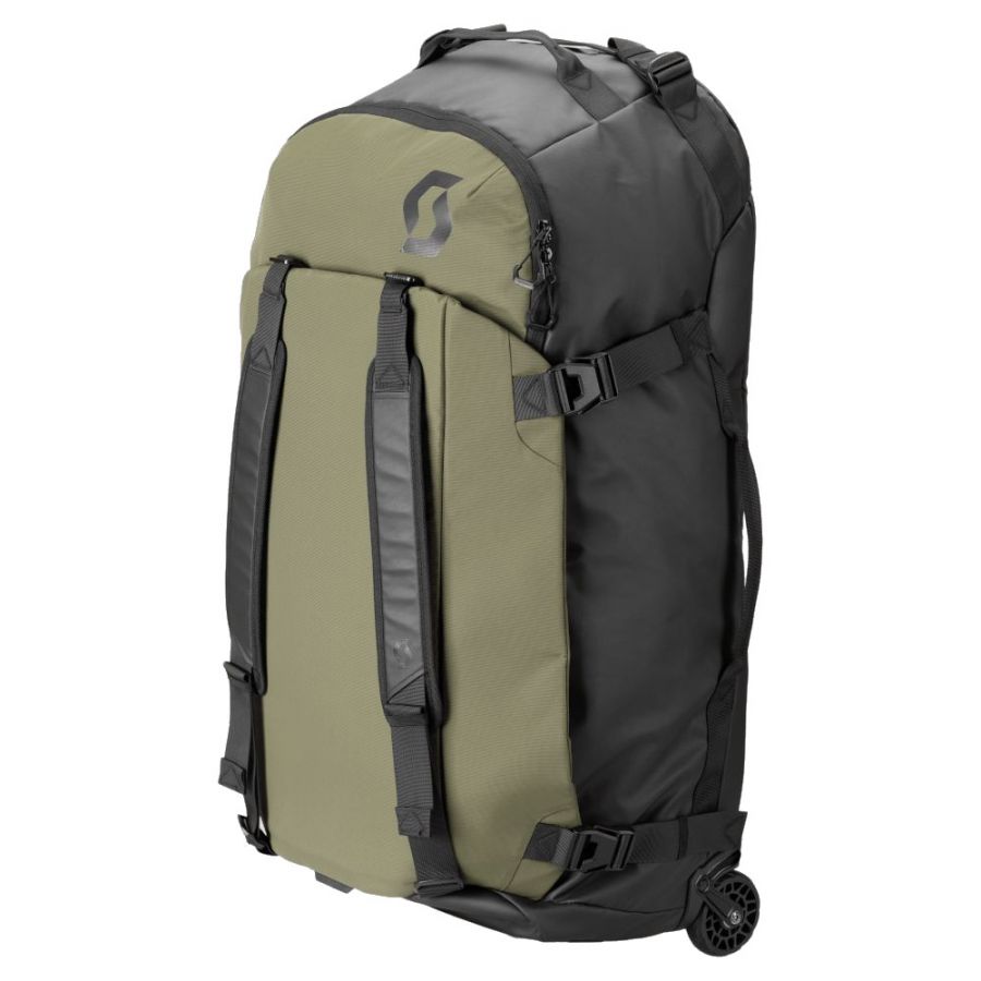 Scott Travel Wheel Duffel Bag, 110L, douglas green/black