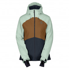 Scott Ultimate Dryo 10, casaco de esqui, senhora, verde claro/castanho