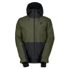 Scott Ultimate Dryo 10, chaqueta de esquí, hombre, verde oscuro/negro