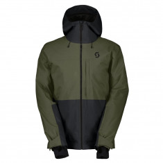 Scott Ultimate Dryo 10, chaqueta de esquí, hombre, verde oscuro/negro