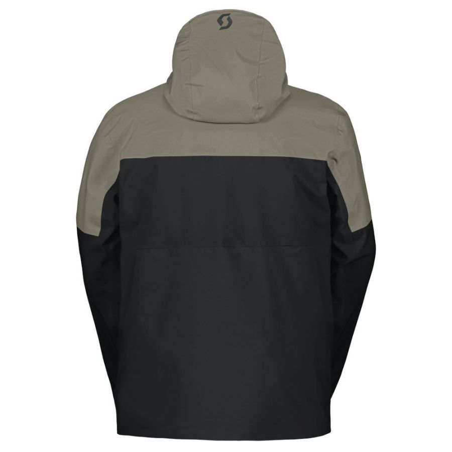Scott Ultimate Dryo 10, síkabát, férfi, fekete/bézs