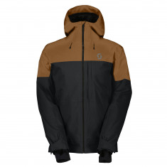 Scott Ultimate Dryo 10, ski jacket, men, bread brown/black