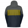 Scott Ultimate Dryo 10, ski jacket, men, shadow grey/meadow green