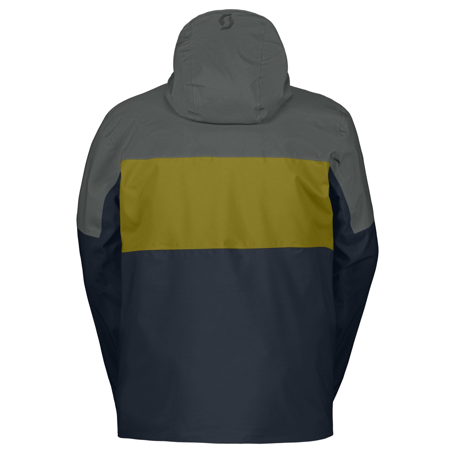 Scott Ultimate Dryo 10, ski jacket, men, shadow grey/meadow green