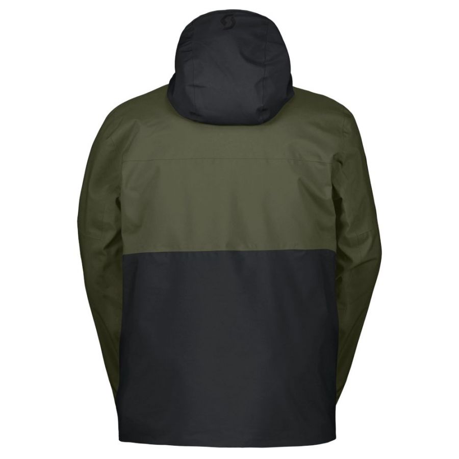 Scott Ultimate Dryo 10, Skijacke, Herren, dunkelgrün/schwarz