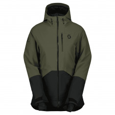 Scott Ultimate Dryo Ripstop, giacca da sci, donna, verde scuro/nero