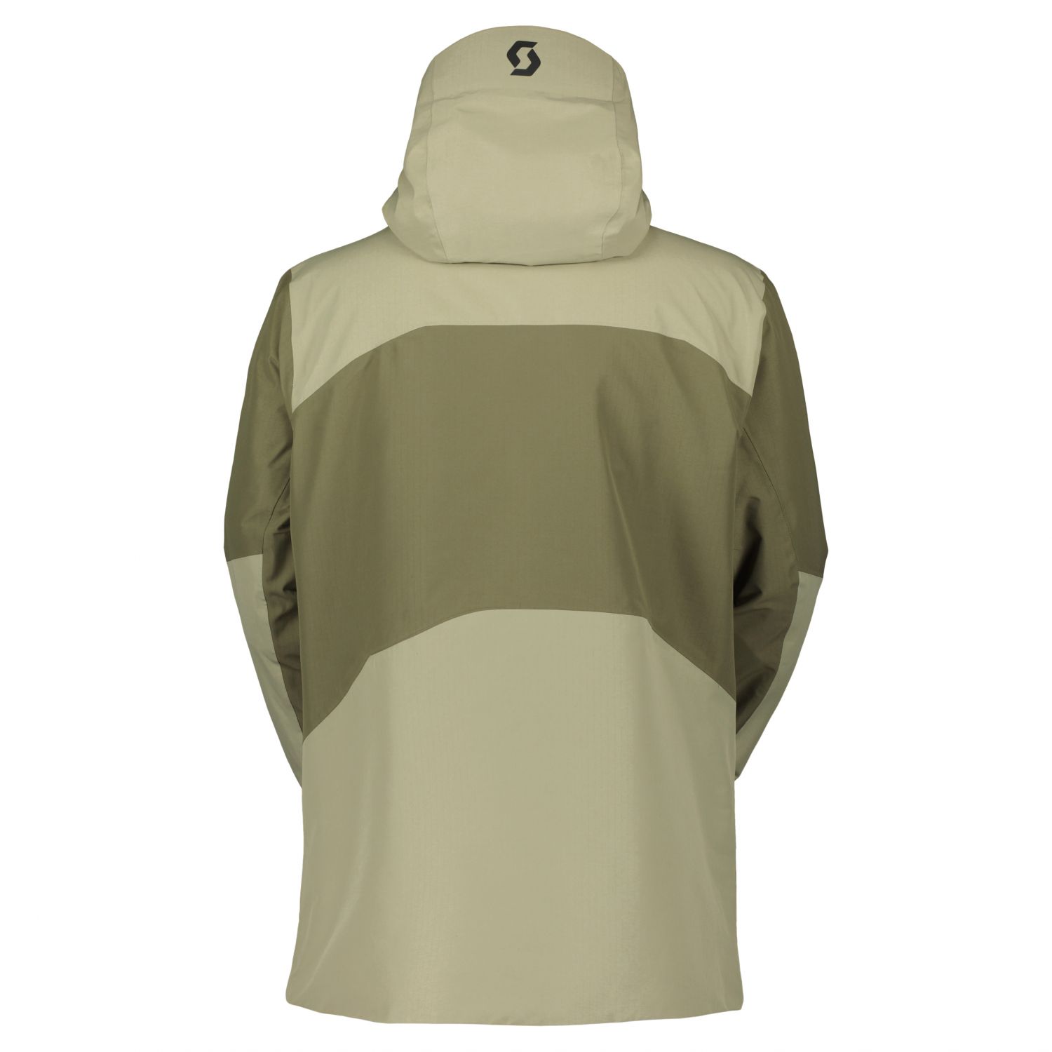 Scott Ultimate Dryo Ripstop, ski jacket, men, dust grey/douglas green