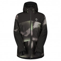 Scott Ultimate Dryo Ripstop, ski jacket, men, evening grey print/black