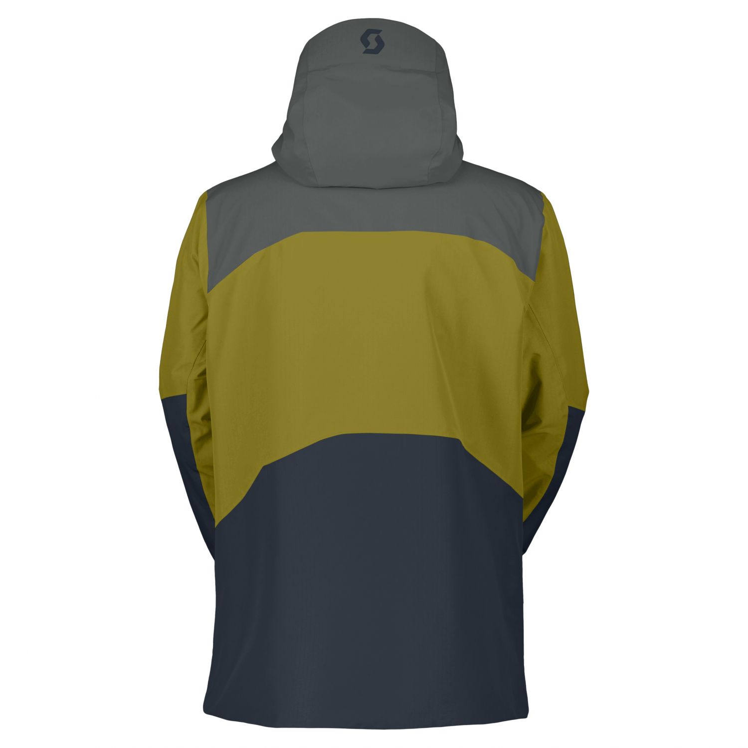 Scott Ultimate Dryo Ripstop, ski jacket, men, shadow grey/meadow green