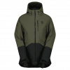 Scott Ultimate Dryo Ripstop, ski jacket, women, douglas green/black