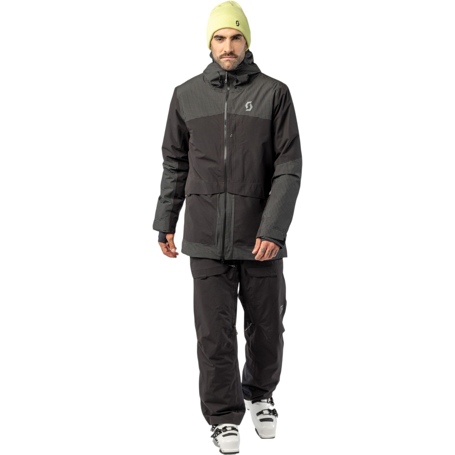 Scott Ultimate Dryo Ripstop, skijakke, herre, sort