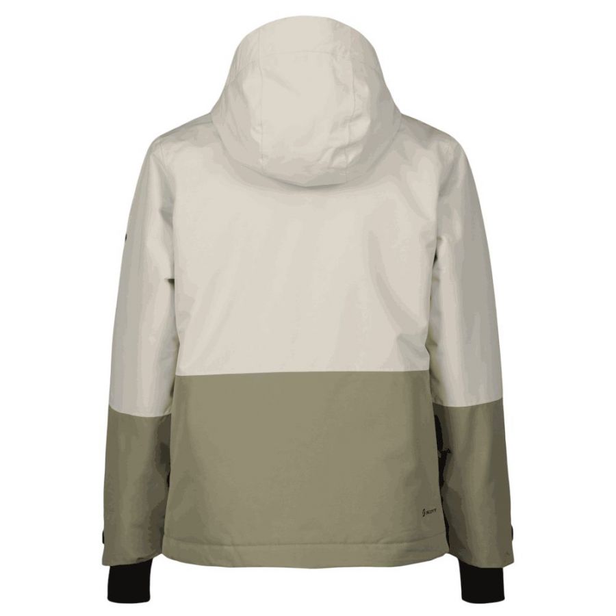 Scott Ultimate Dryo, ski jacket, junior, dust white/black
