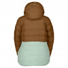 Scott Ultimate Warm, Fiberdunjakke, Dame, Bread Brown/Fresh Green