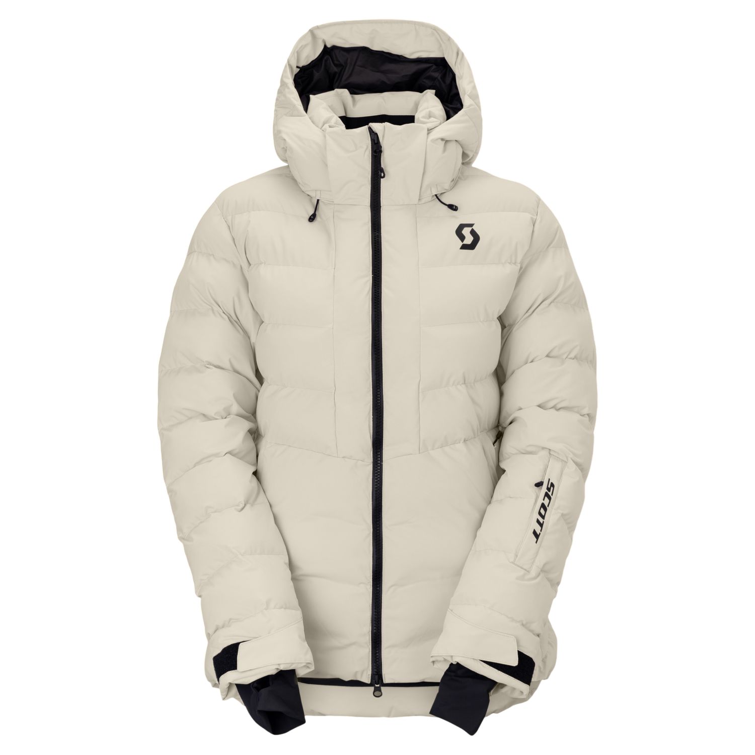 Scott Ultimate Warm, ski jacket, women, beige
