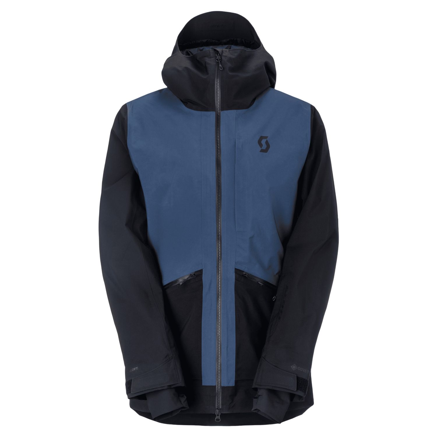 Scott Vertic GTX 2L PL, shell jacket, men, blue/black