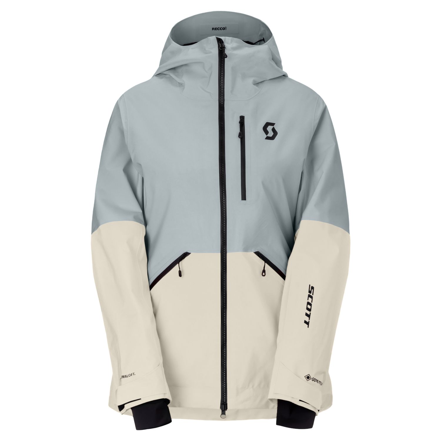 Scott Vertic GTX 2L PL, skaljakke, dame, blå/beige