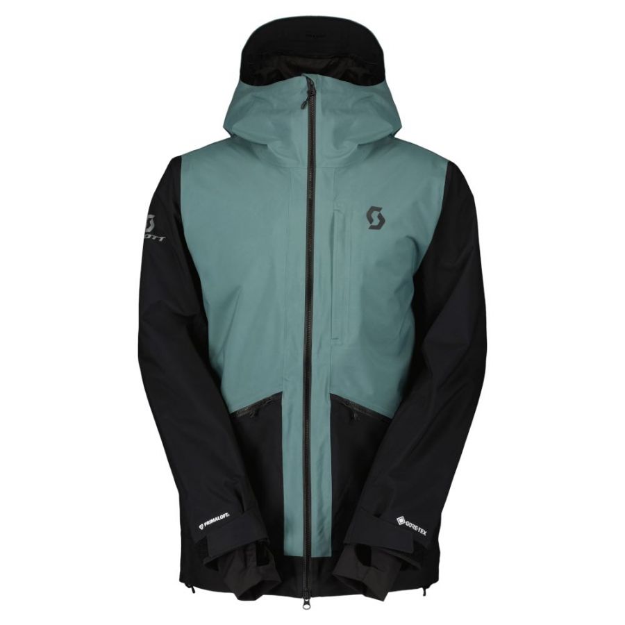 Scott Vertic GTX 2L PL, veste imperméable, homme, bleu clair/noir