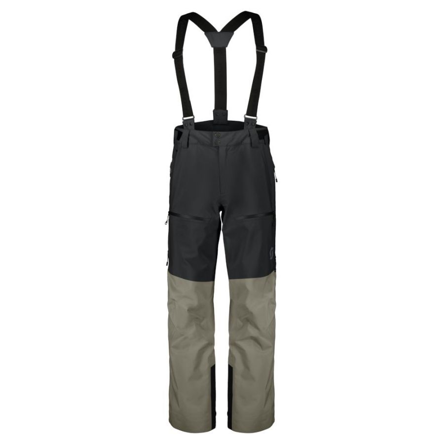 Scott Vertic GTX 2L, škrupinové nohavice, pánske, béžová/čierna