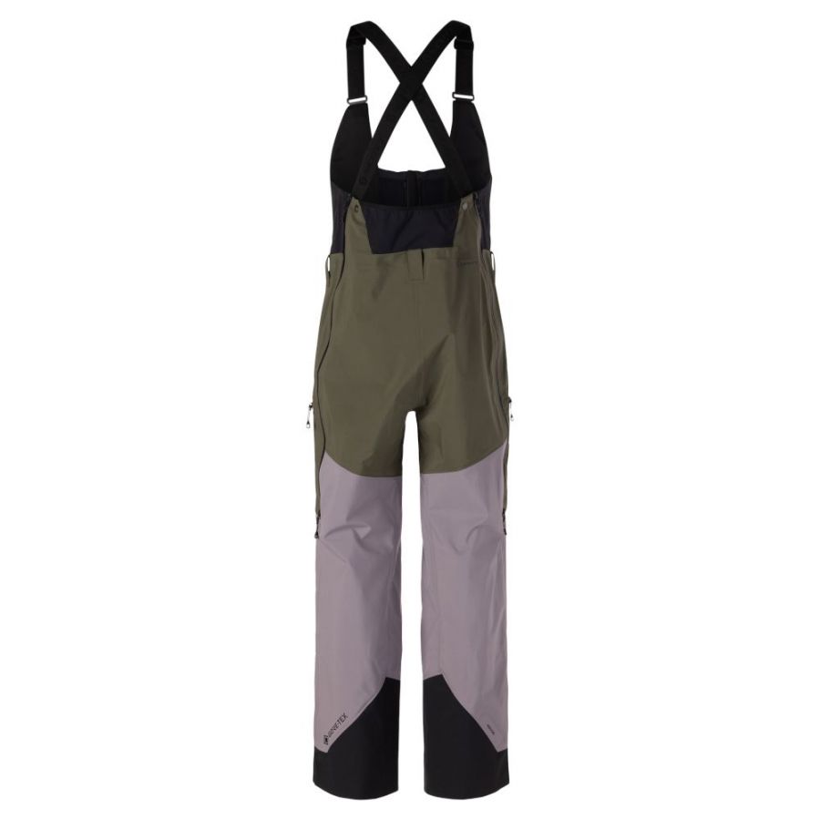 Scott Vertic GTX 3L, hardshell pants, men, douglas green/evening grey