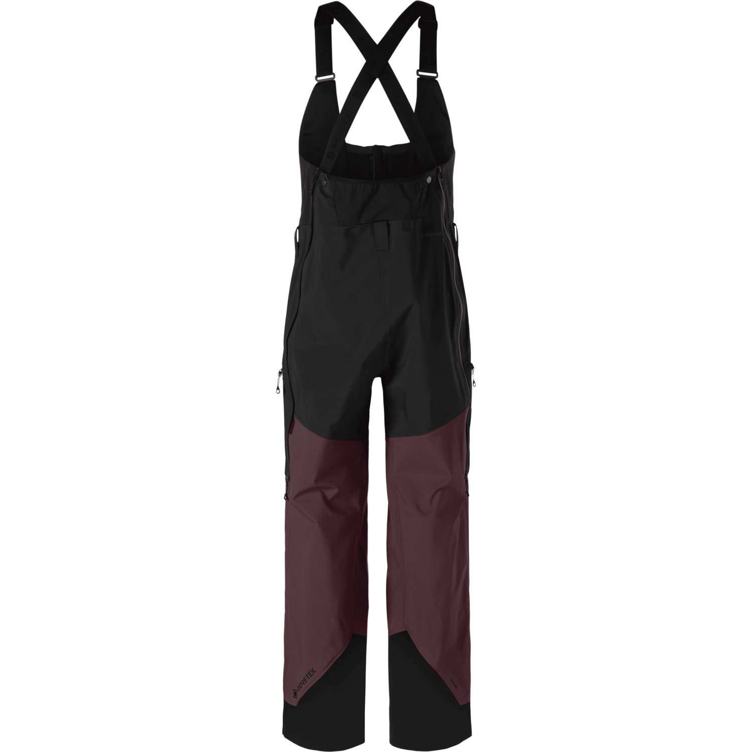 Scott Vertic GTX 3L, skijakke, herre, sort/bordeaux