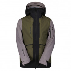 Scott Vertic GTX 3L, škrupinová bunda, pánska, sivá/tmavozelená