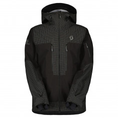 Scott Vertic Ripstop 3L, giacca shell, uomo, nero