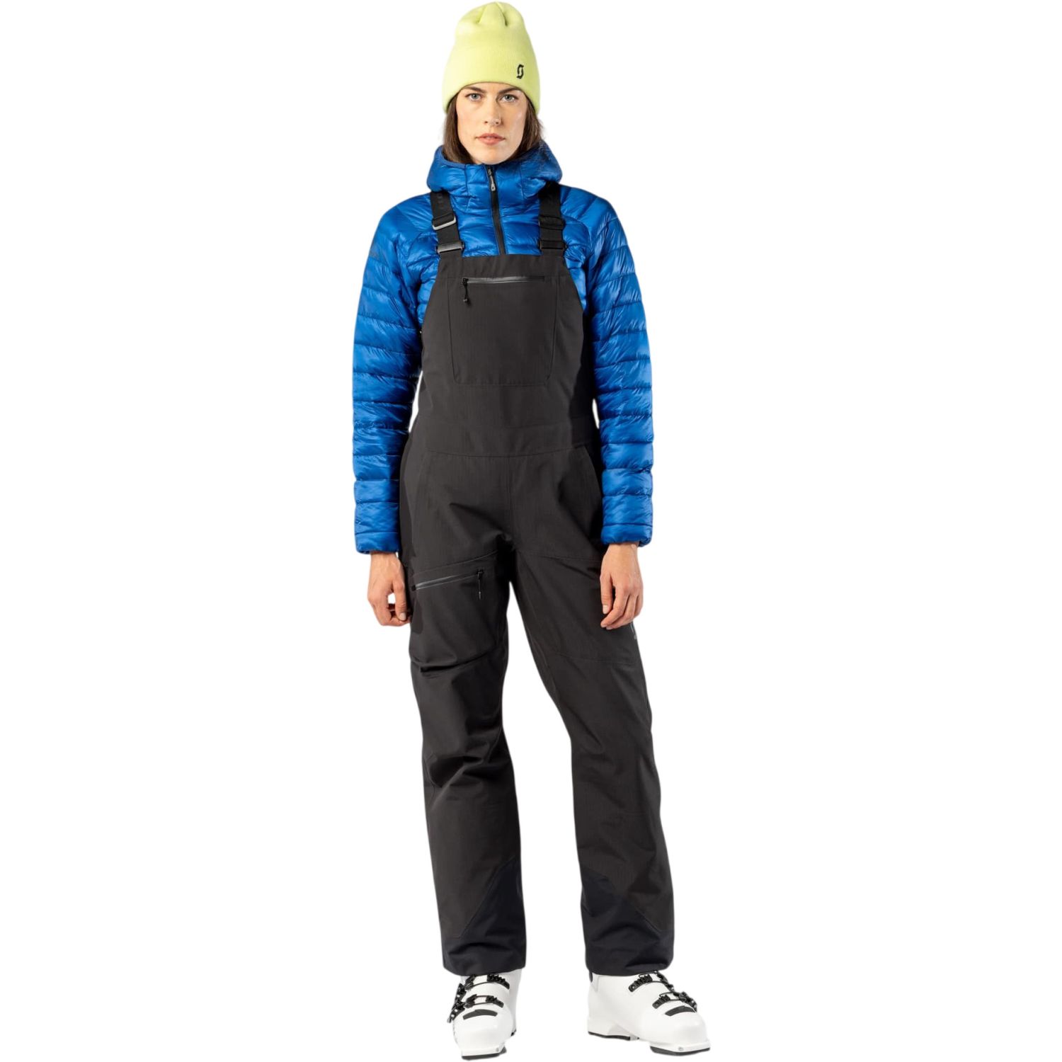 Scott Vertic Ripstop 3L, hardshell kalhoty, žena, černá