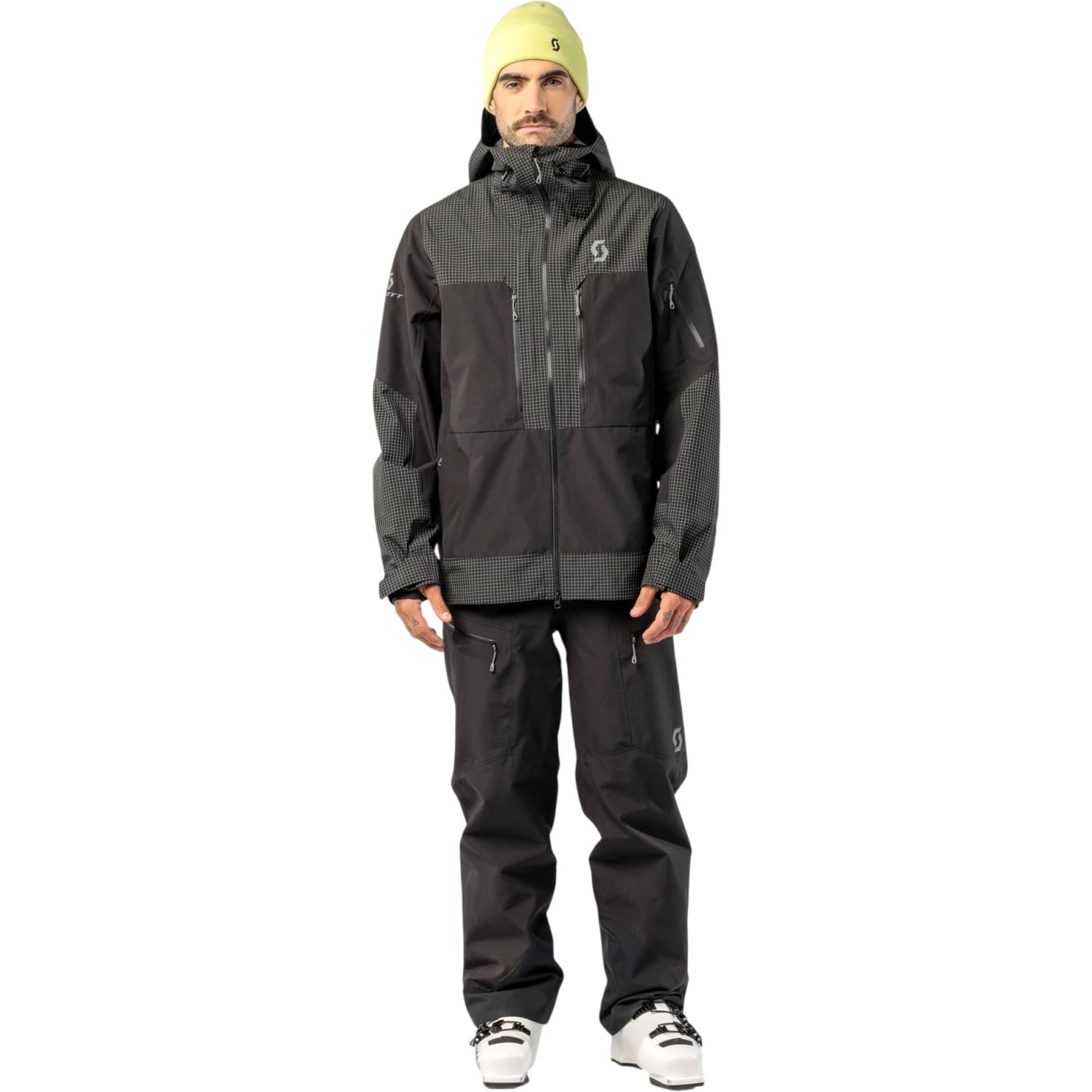 Scott Vertic Ripstop 3L, Skaljacka, Herr, Svart