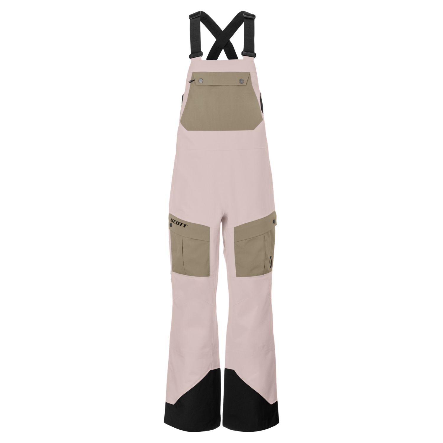 Scott Vertic Utility 3L, pantaloni da sci, donna, rosa/beige
