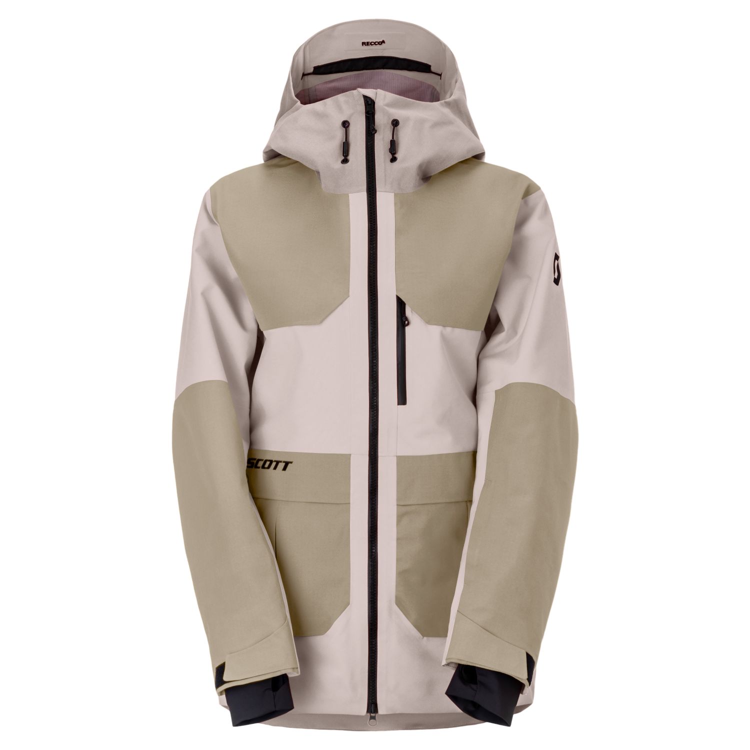Scott Vertic Utility 3L, skijakke, dame, pink/beige