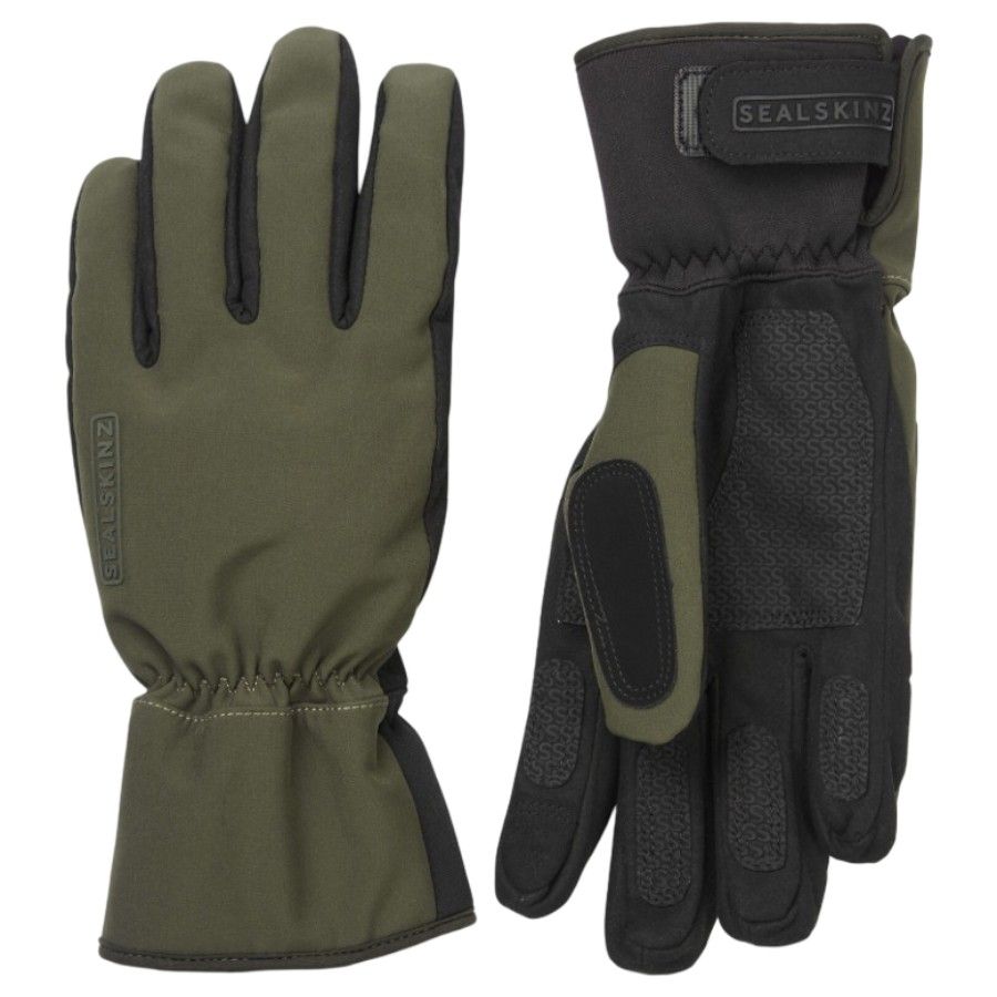 Sealskinz Howe, handsker, grøn